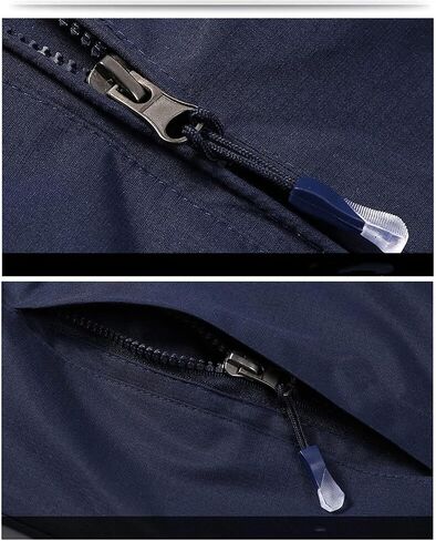 Men's Hooded Minimalist Slim Fit Coat Solid Color Casual Business Outdoor Jacket in Saudi Arabia