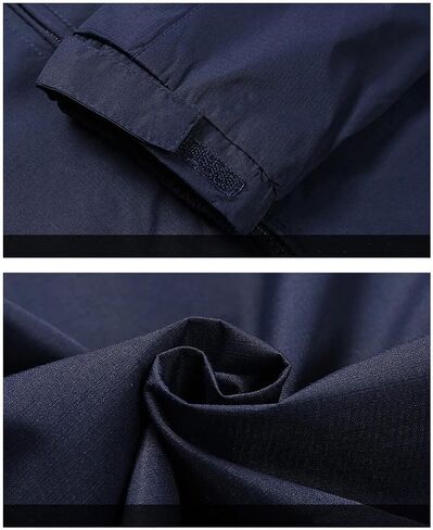 Men's Hooded Minimalist Slim Fit Coat Solid Color Casual Business Outdoor Jacket in Saudi Arabia