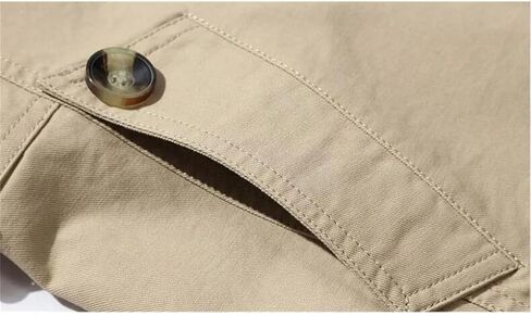 Men's Lapel Double Breasted Spliced Trench Coat Solid Color Casual Slim Fit Jacket in Saudi Arabia