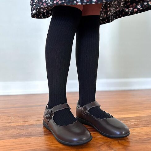 أحذية مدرسة Stelle Girls Mary Jane Uniform Dress أحذية مسطحة على طراز Oxford Church Music Renies (Little/Big Kids) in Saudi Arabia