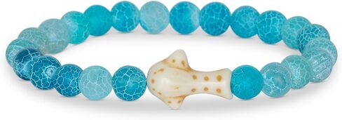 Fahlo Whale Shark Tracking Bracelet – Track a Real Whale Shark’s Journey – Supports Wildlife Conservation – Elastic, One Size Fits Most – on Interactive Mobile App Map – Unisex Conservation Gift in Saudi Arabia
