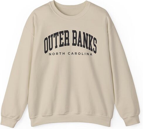 Outer Banks North Carolina Adult Unisex Crewneck Sweatshirt in Saudi Arabia