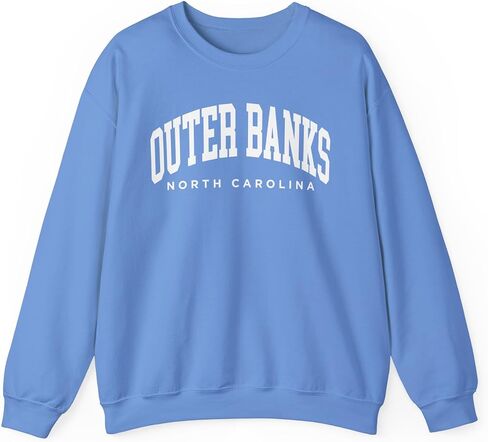 Outer Banks North Carolina Adult Unisex Crewneck Sweatshirt in Saudi Arabia