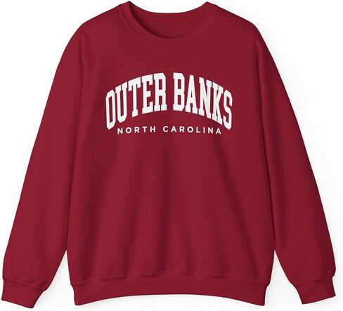 Outer Banks North Carolina Adult Unisex Crewneck Sweatshirt in Saudi Arabia