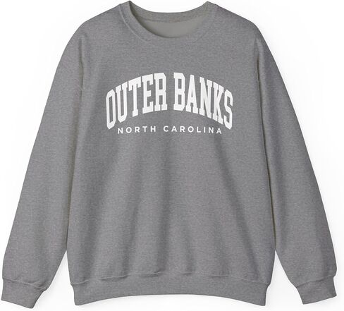Outer Banks North Carolina Adult Unisex Crewneck Sweatshirt in Saudi Arabia