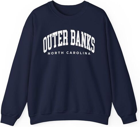 Outer Banks North Carolina Adult Unisex Crewneck Sweatshirt in Saudi Arabia