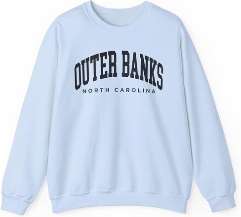 Outer Banks North Carolina Adult Unisex Crewneck Sweatshirt in Saudi Arabia