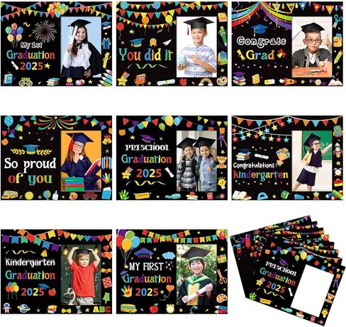 40 Pcs Kindergarten Graduation Picture Frames First Graduation Photo Frame 2024 Pre-k Preschool Graduation Gifts for Kids Children Congrats Grad in Saudi Arabia