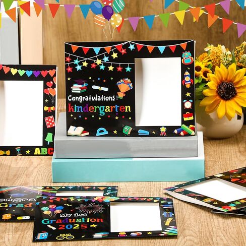 40 Pcs Kindergarten Graduation Picture Frames First Graduation Photo Frame 2024 Pre-k Preschool Graduation Gifts for Kids Children Congrats Grad in Saudi Arabia
