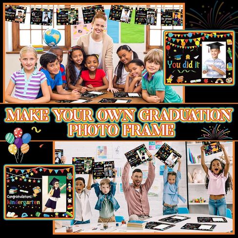 40 Pcs Kindergarten Graduation Picture Frames First Graduation Photo Frame 2024 Pre-k Preschool Graduation Gifts for Kids Children Congrats Grad in Saudi Arabia