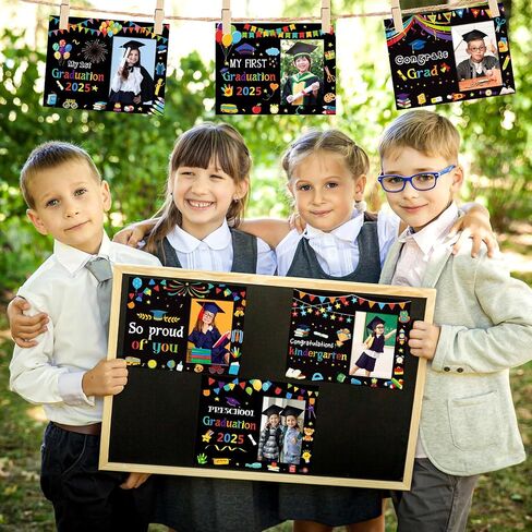 40 Pcs Kindergarten Graduation Picture Frames First Graduation Photo Frame 2024 Pre-k Preschool Graduation Gifts for Kids Children Congrats Grad in Saudi Arabia
