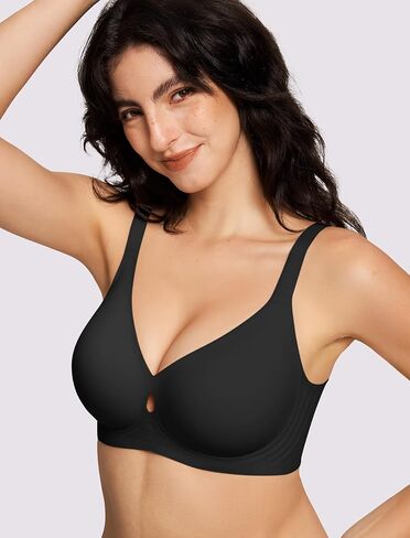 حمالات اللاسلكية للنساء بدون سلك غير سلس ، تغطية كاملة تغطية داعمة براليتات كل يوم صدرية in Kuwait