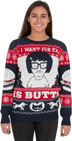 RIPPLE JUNCTION, All I Want for Xmas is Butts Christmas Sweater in Saudi Arabia
