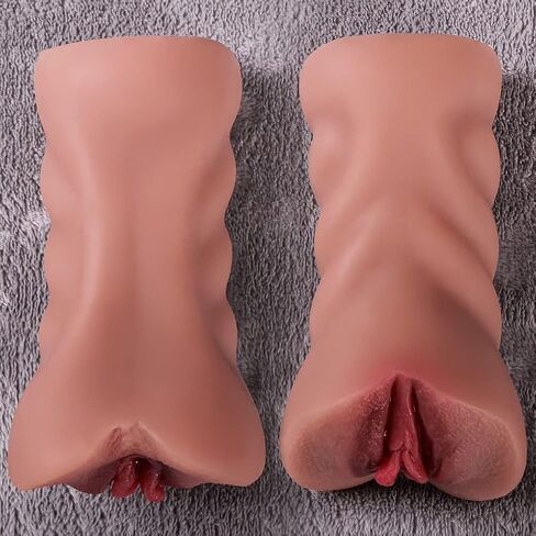 2in1 Realistic Textured 3D Tight Sleeve Male Masterburters, Pocket Puzzy Silicone Sweater Mastusbafor Hands for Man 2+35 in Saudi Arabia