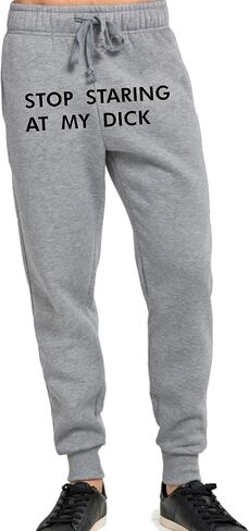 Lovedusts Stop Staring at My Cock,Stop Staring at My Dick - Men's Jogger Sweat Pants in Saudi Arabia