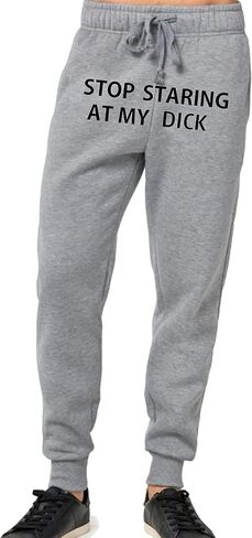Lovedusts Stop Staring at My Cock,Stop Staring at My Dick - Men's Jogger Sweat Pants in Saudi Arabia