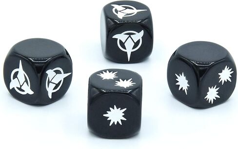 Modiphius Star Trek Adventures Command Division Dice Set Revised, Multi in Kuwait