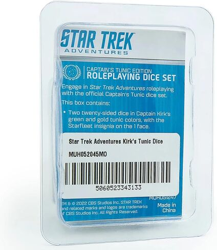 مجموعة نرد Modiphius Star Trek Adventures Command Division منقحة، متعددة in Saudi Arabia