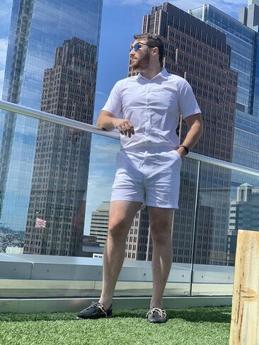 Zesties Male Rompers - Original Romper Jumpsuits for Men - Tropical Male Onesie Shorts - Men's Jumper Rompers in Saudi Arabia