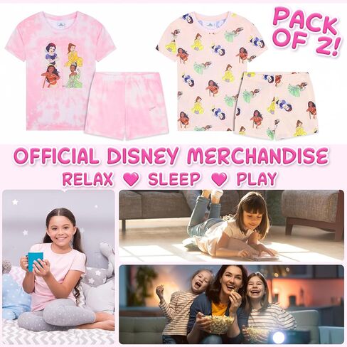 Get Trend Girls Pajamas Pack of 2 Cute PJs Teens Kids' Pajamas Girls' Sleepwear in Saudi Arabia