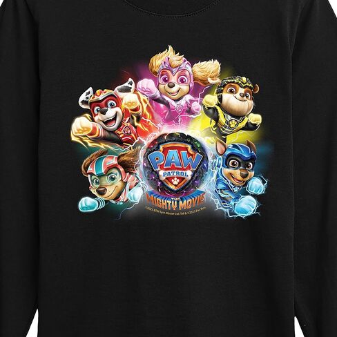 HYBRID APPAREL - Paw Patrol The Movie - Mighty Movie Character Group - Toddler & Youth Long Sleeve Graphic T-Shirt in Saudi Arabia