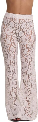 Gottex Women's Beach Life Saint Tropez Floral Lace Cover-up-up-high Higher ، حزام مرن ، قاع المضيق in Kuwait