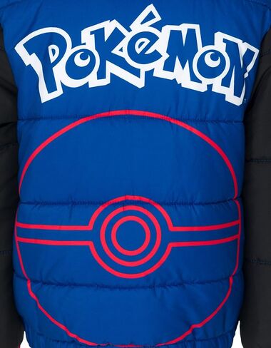 Pokemon Zip Up Winter Coat Puffer Jacket Little Kid to Big Kid in Saudi Arabia