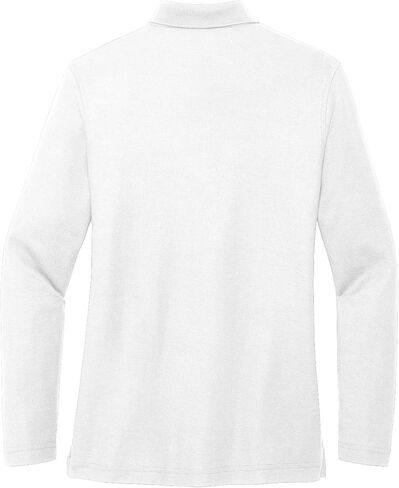Custom Embroidered Long Sleeve Polo Shirt for Women Personalized Embroidery Text Name in Kuwait