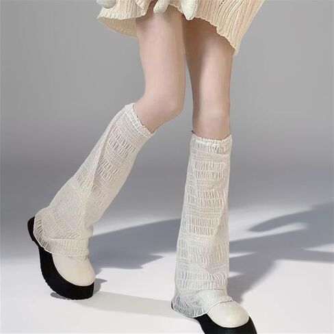 Sup-Coente Alt Long Leg Warmers for Women Y2k Goth Kawaii Cute Scene 80s Grunge in Saudi Arabia