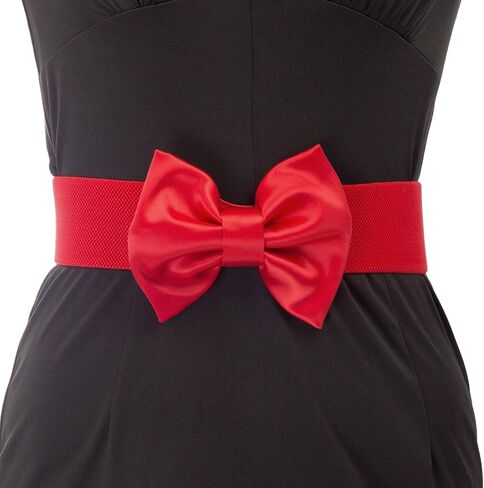 GRACE KARIN Women's Wide Belt Vintage Big Bow Knot Corset Waistband in Kuwait