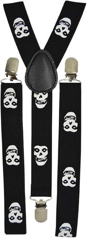Unisex Clip-on Braces Elastic Suspender"Novelty" Design Y- back Suspenders in Saudi Arabia