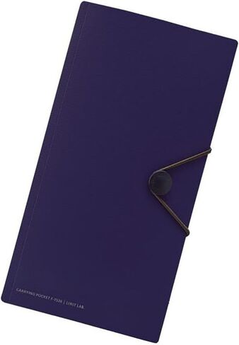 Lihit Lab F7526-24 Card Passbook Case Case Careing Pocket for Travel Black in Kuwait