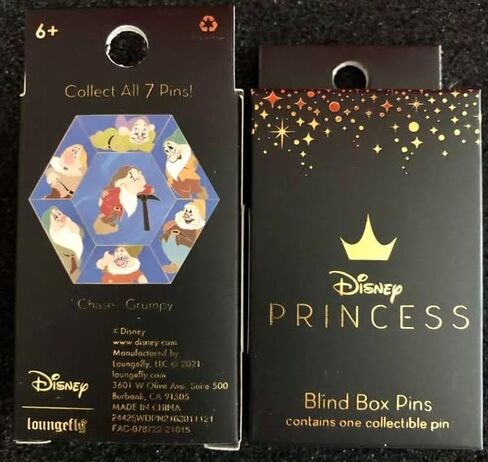Loungefly Disney Seven Dwarfs Gem Blind Box Pins [PIN عشوائي واحد] in Saudi Arabia