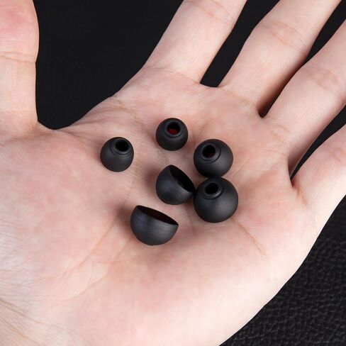 24 PCS/12 Pairs Ear bud Rubber Tips, Replacement Silicone Earbud Tips, iem Ear tips for kz zs10 pro, zs10 pro x,zsn pro x, zsn pro, castor, edx pro, zar, zst, dqs, as24, edx, pr2, zas(blue gray,S/M/L) in Kuwait