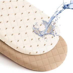 ملاءات سرير مبطنة من قماش الموسلين من كونسي، عبوتان، واقي مرتبة سرير مقاوم للماء وملاءات للفتيات والأولاد مناسبة لأسرّة الأطفال والمهد وسلة موسى وسادة مستطيلة بيضاوية/فراش (زهري، وردي) in Kuwait