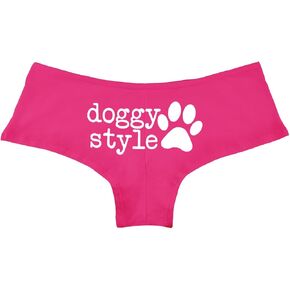 Doggy Style Paw Funny Women's Boyshort Underwear Panties in Saudi Arabia
