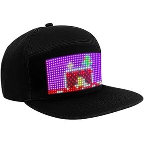 Programmable Message Hat LED Colorful Message Display, App Controlled in Saudi Arabia