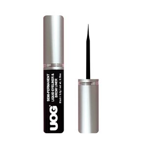 UOG Liquid Eyeliner & الحواجب بطانة-مقاومة للماء ، شبه دائمة ، مقاومة للتلطيف ، تصل إلى 7 أيام ، خالية من الحساسية مع نصيحة نحيلة دقيقة. 5.0 مل/0.18 فلوريدا أوقية (أسود ، 1 جهاز كمبيوتر) in Kuwait