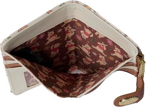 Loungefly Disney Winnie the Pooh Wallet Snap Flap Clutch in Saudi Arabia
