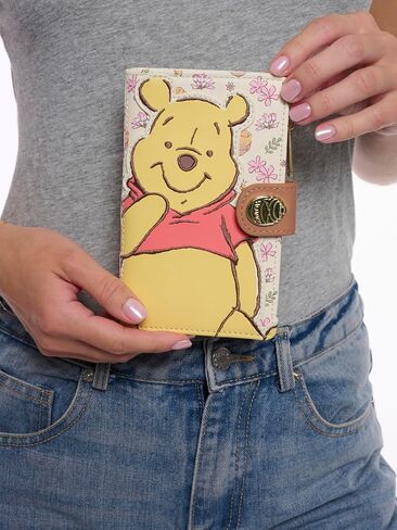 Loungefly Disney Winnie the Pooh Wallet Snap Flap Clutch in Saudi Arabia