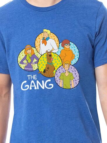 INTIMO Scooby-Doo Mens' The Gang Ride Mystery Machine Pajama Set Shirt Pants in Saudi Arabia