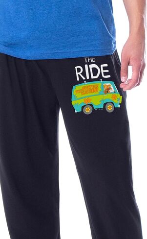 INTIMO Scooby-Doo Mens' The Gang Ride Mystery Machine Pajama Set Shirt Pants in Saudi Arabia