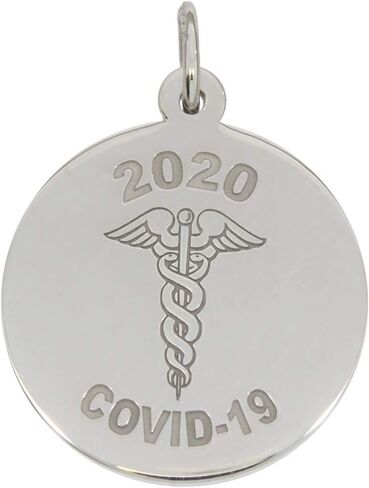 Sterling Silver COVID-19 Charms - Rembrandt Charms in Saudi Arabia