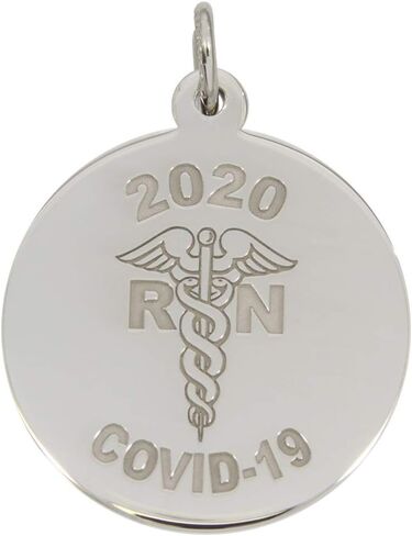 Sterling Silver COVID-19 Charms - Rembrandt Charms in Saudi Arabia