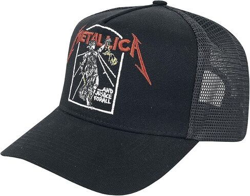 Metallica Baseball Cap والعدالة لجميع سائق الشاحنة الأسود الرسمي in Saudi Arabia