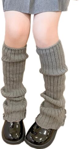 jiahesuw2 Calf Socks for Teen Girls Student High Socks Leg Covers Long Stockings Breathable Fashion Loose Socks in Saudi Arabia