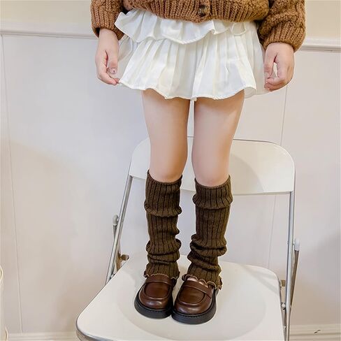 jiahesuw2 Calf Socks for Teen Girls Student High Socks Leg Covers Long Stockings Breathable Fashion Loose Socks in Saudi Arabia