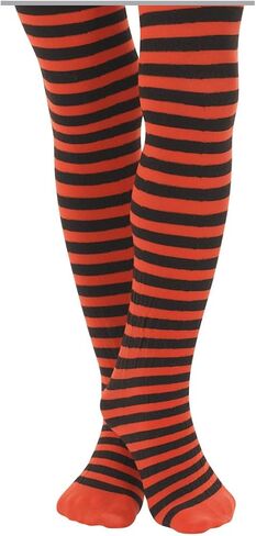Jefferies Socks Girls Stripe Nylon Fashion Novelty Costume Tights 1 Pack in Saudi Arabia