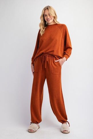 Easel The Weekend Wonder Mineral Wash Lounge Pants in Kuwait