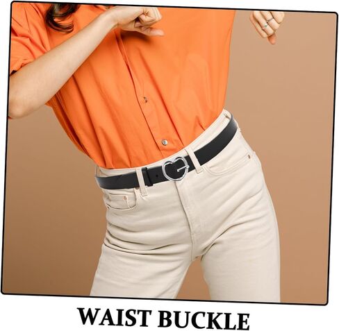 SAFIGLE 10pcs Heart-shaped Decorative Waist Buckle Easy to Attach Durable Alloy Heart Buckle for Belts Stylish Design for Various Occasions and Wardrobe Styles in Saudi Arabia